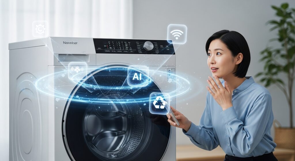 最新洗濯機の進化!驚きの便利機能とは?