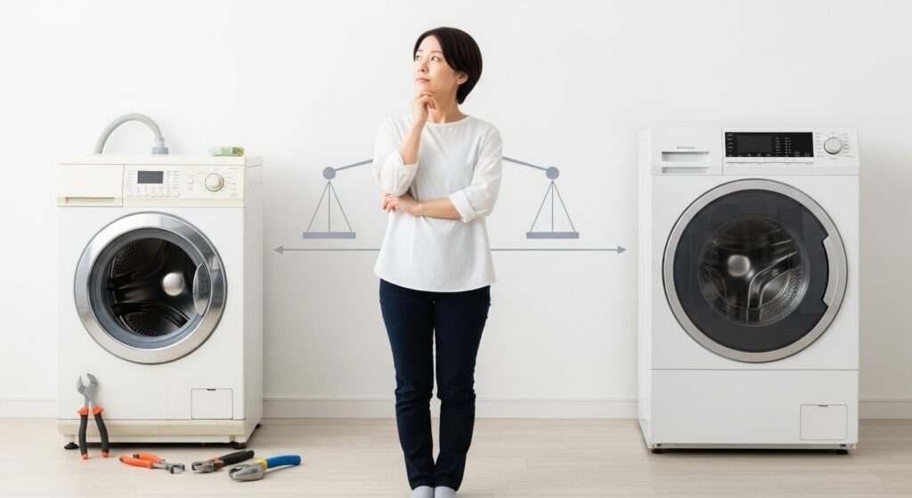 修理と買い替え、費用の比較と判断ポイント