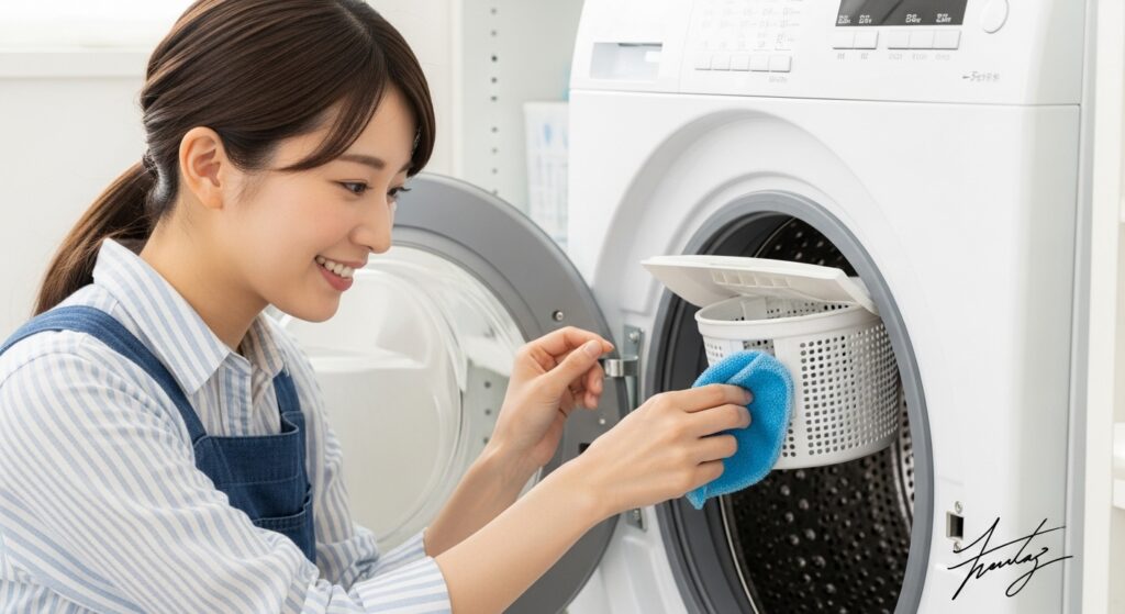 ドラム式洗濯機の手入れは本当に面倒?掃除のコツと頻度