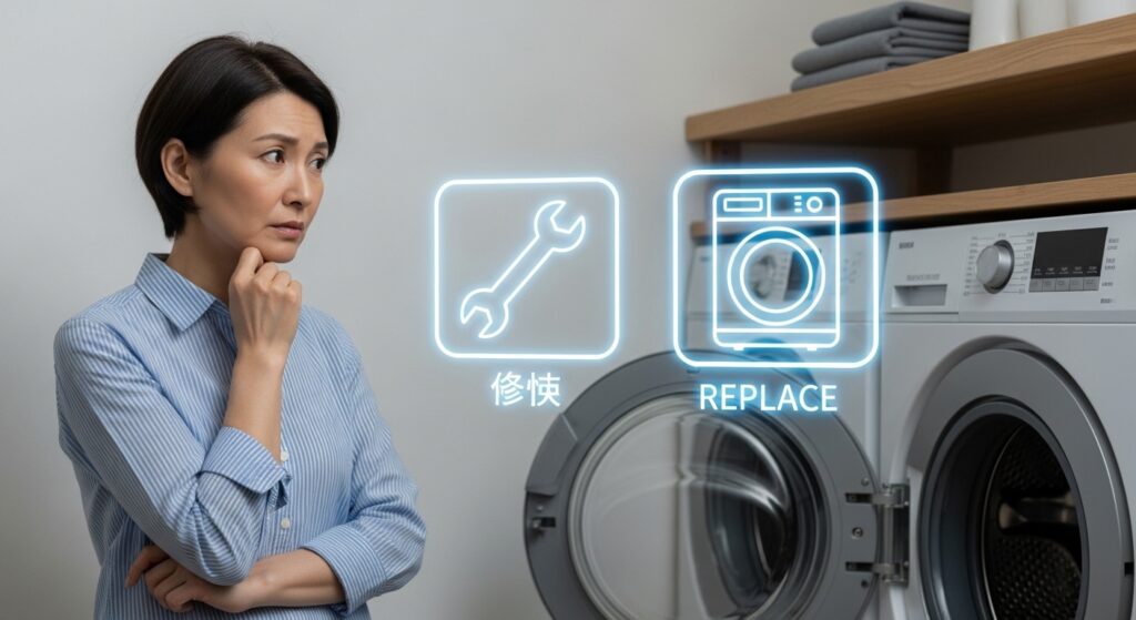 修理か買い替えか?判断の目安と費用