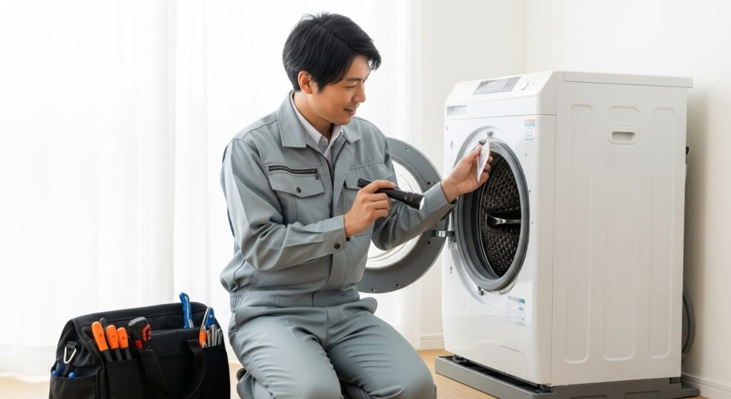 パナソニック洗濯機の修理、どこに頼む?費用はいくら?