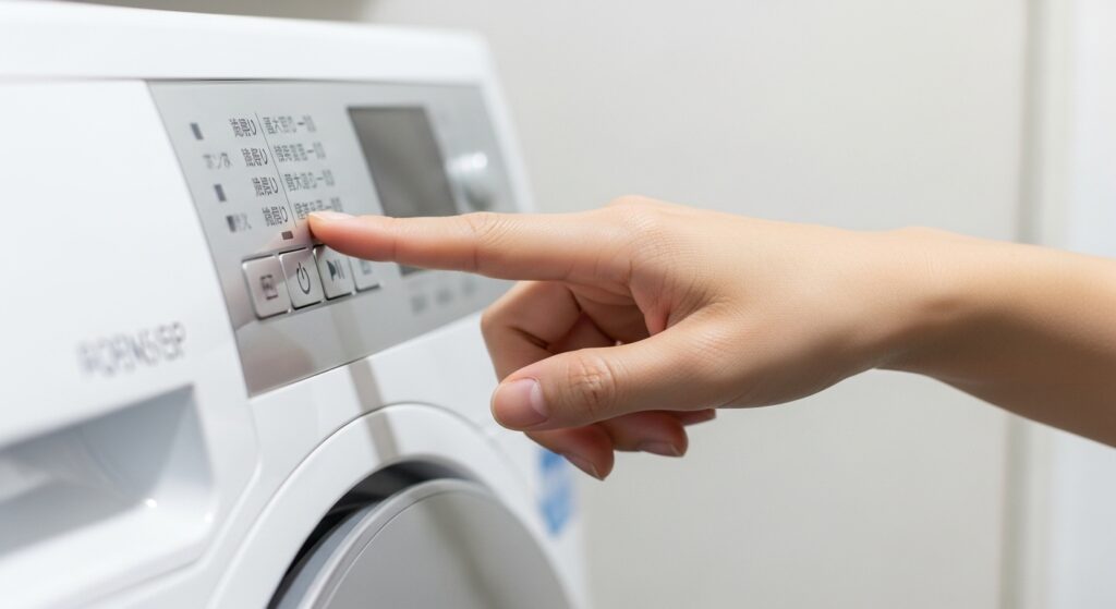 今すぐ止めたい!槽洗浄を強制終了する方法