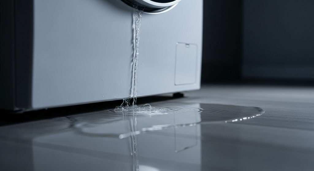パナソニック洗濯機の水漏れ箇所別原因と応急処置