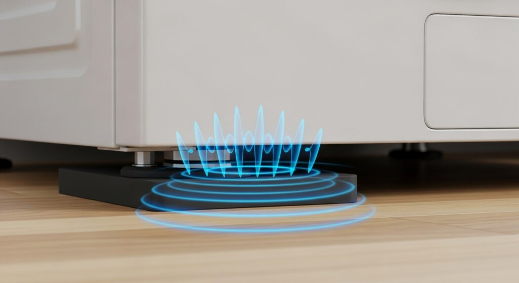 洗濯機の振動音を劇的に抑える防振対策グッズ