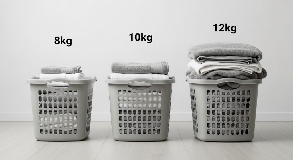 8キロと10キロ、12キロの違いと選び方