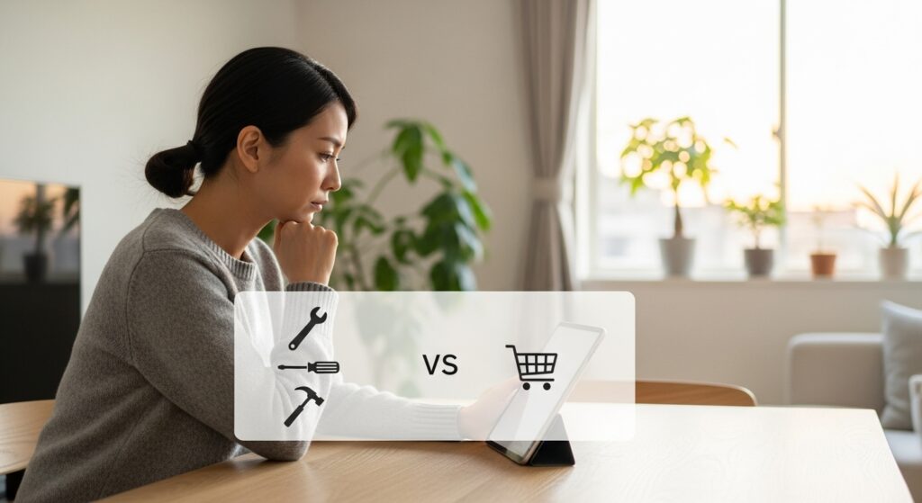 修理か買い替えか？賢明な判断基準