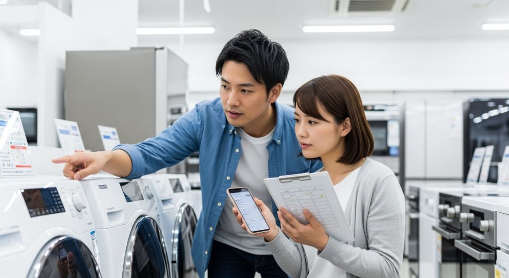 洗濯機選びで後悔しないための5つのチェックポイント