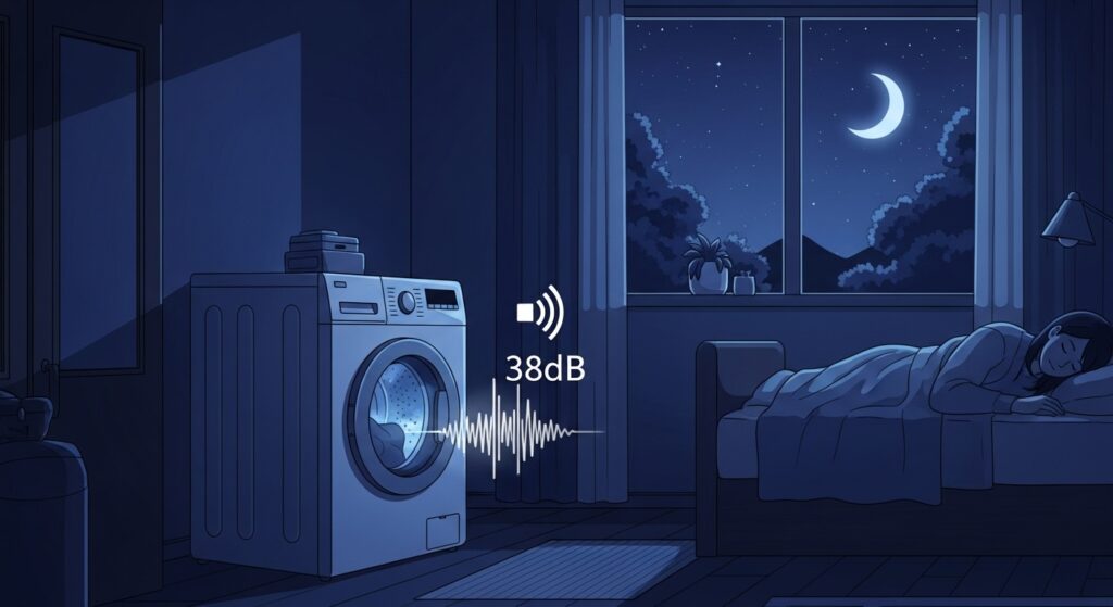 夜間も安心！静音性を表すdBの目安