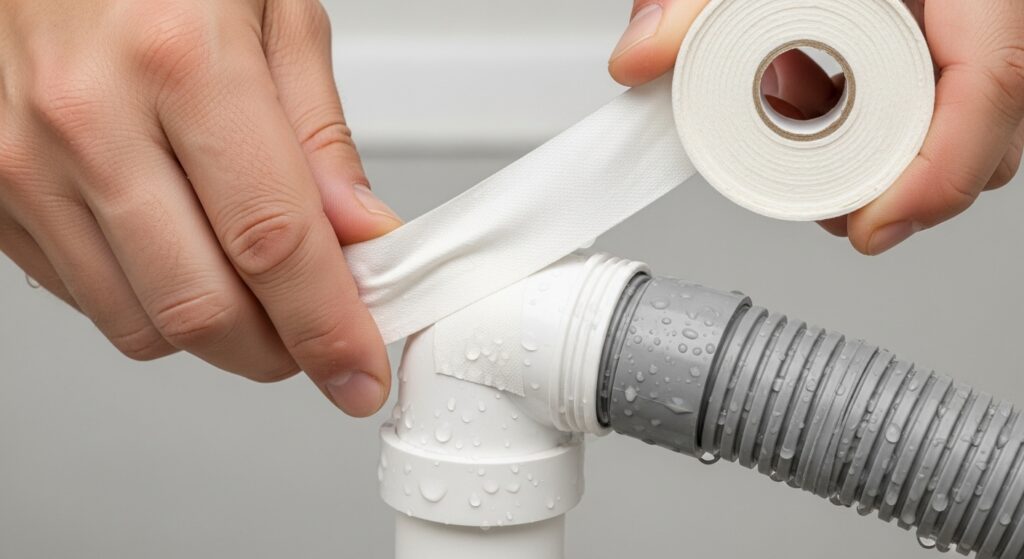 ステップ1：排水ホースを確実に取り付ける
