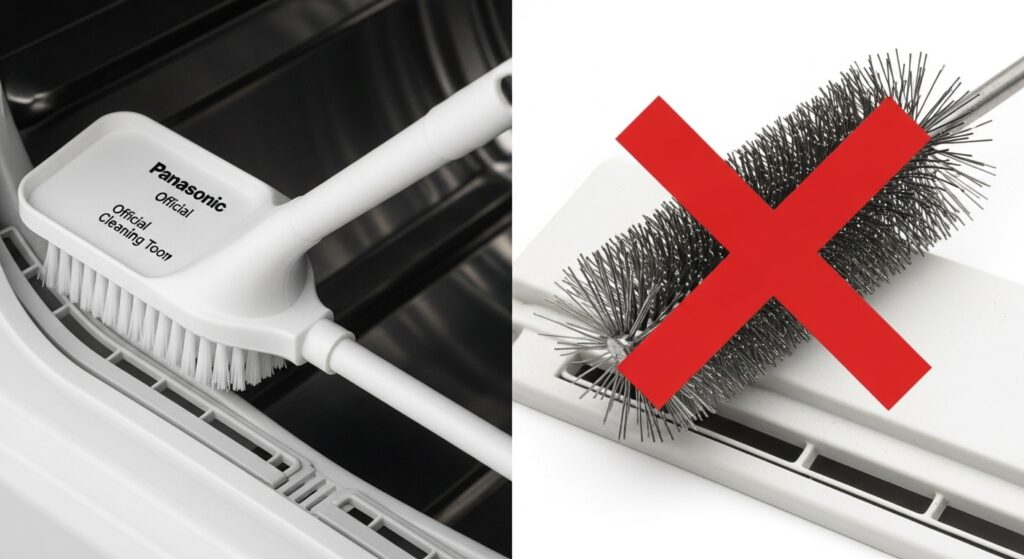 乾燥フィルター「奥」の掃除方法と危険な罠