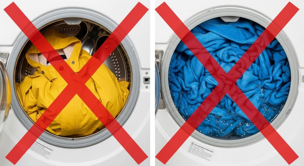 メーカー警告「防水性」衣類との共通点