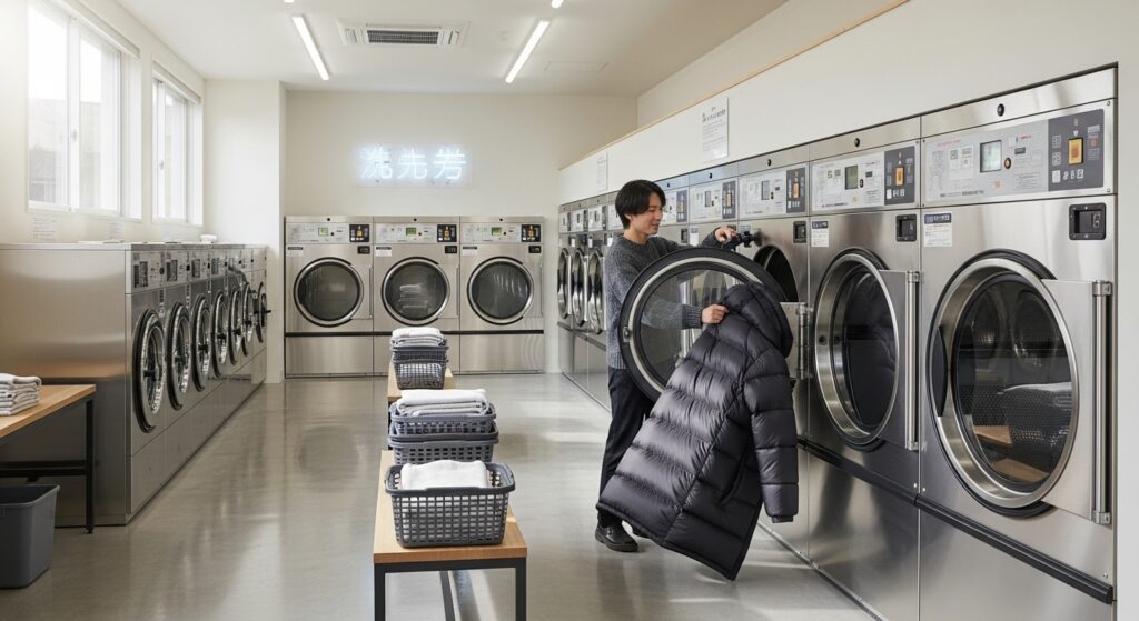 コインランドリー活用術：プロ並みの仕上がりを目指す