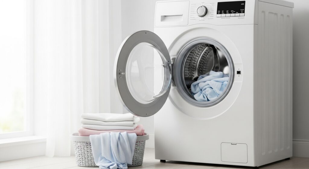 ほこりを防ぐ日々の洗濯習慣