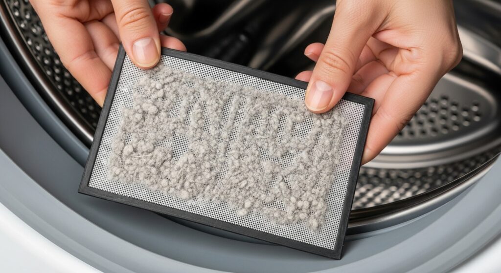 毎回必須！乾燥フィルターの掃除方法