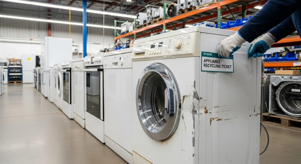 家電リサイクル法とは？正しい洗濯機の処分方法
