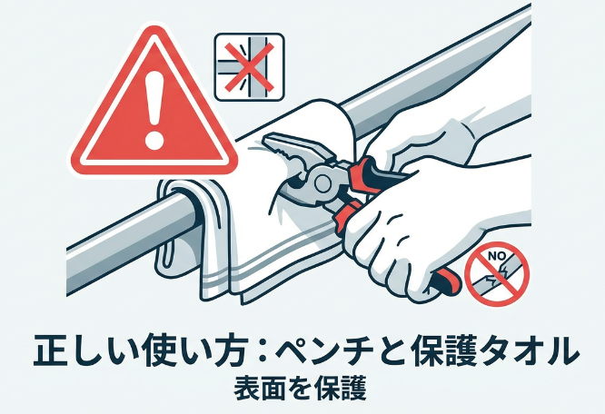 道具を使うときの注意点