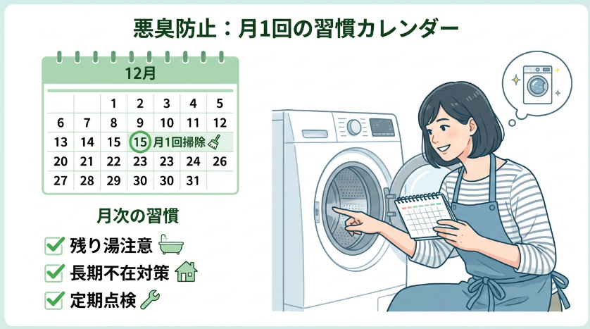 マンションでの臭い予防習慣