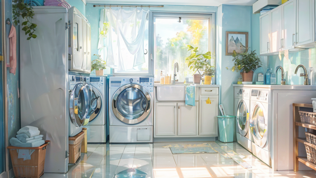 ドラム式洗濯機の水量目安：縦型より少ない理由