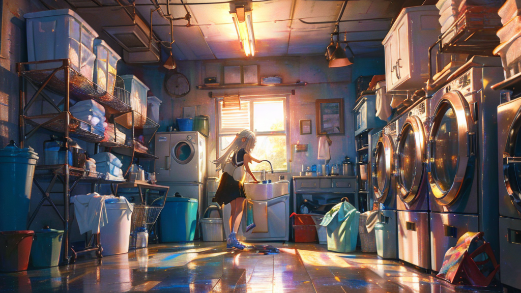 すすぎに戻る・脱水中に水が出るときの対処法