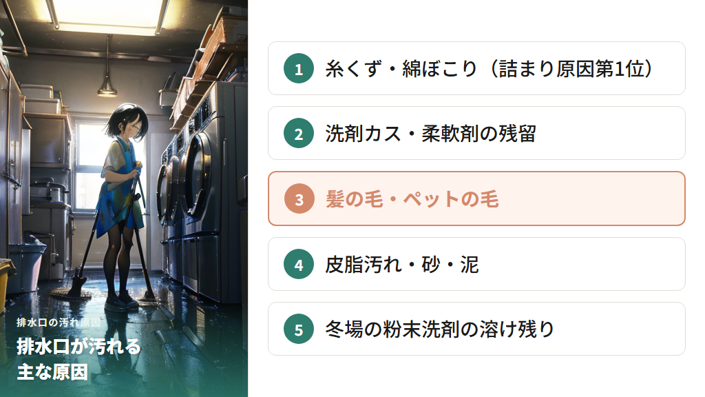 排水口が汚れる原因と排水トラップの仕組みを理解しよう