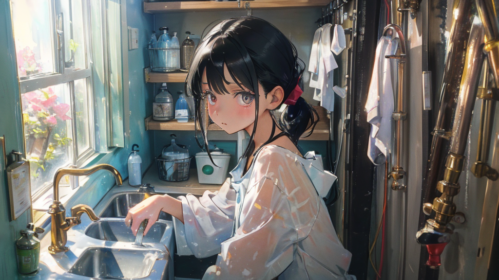 緊急止水弁（ストッパー）が作動しているとホースが差し込めない