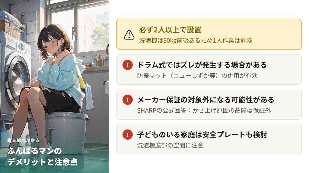 購入前に知っておくべきデメリットと注意点