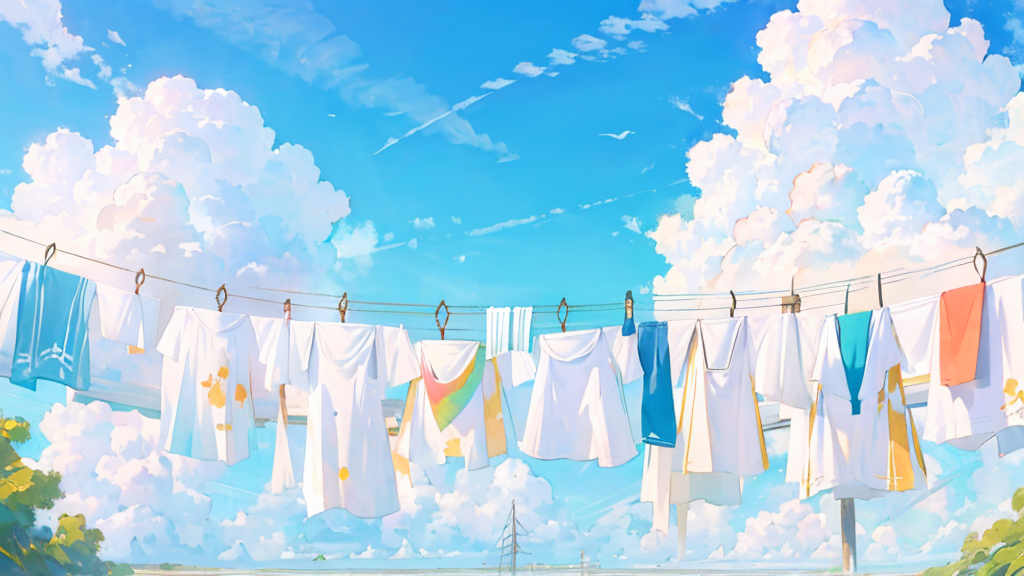 乾燥機と野菜ネットを活用したティッシュの取り方