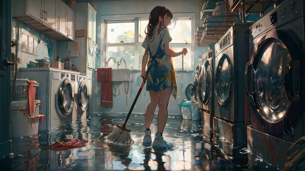 ホースが外れて水浸しになったときの対処と修理費用の目安