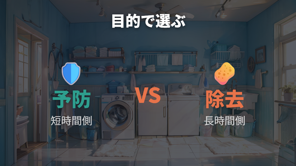 短時間と長時間コースの違いは予防と除去で使い分ける