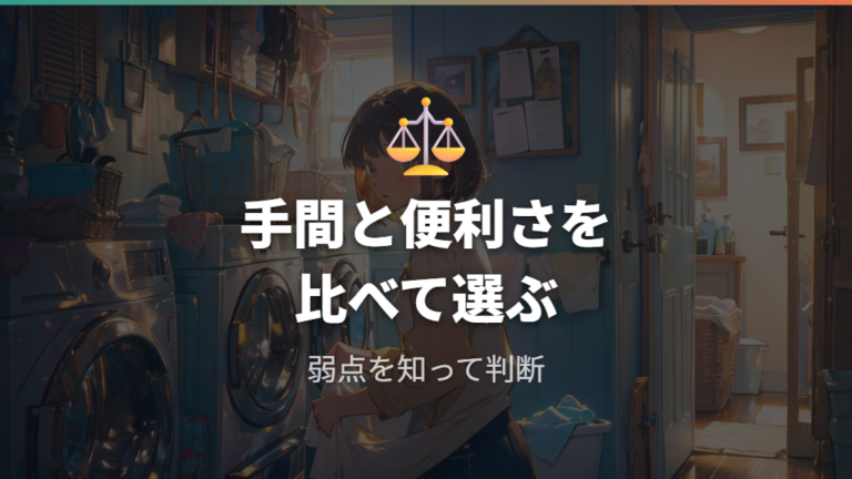 縦型と比べた弱点は対策すれば許容できる？