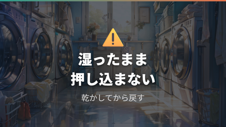 使用後の洗濯ネットの扱い方で避けたいNGを知る