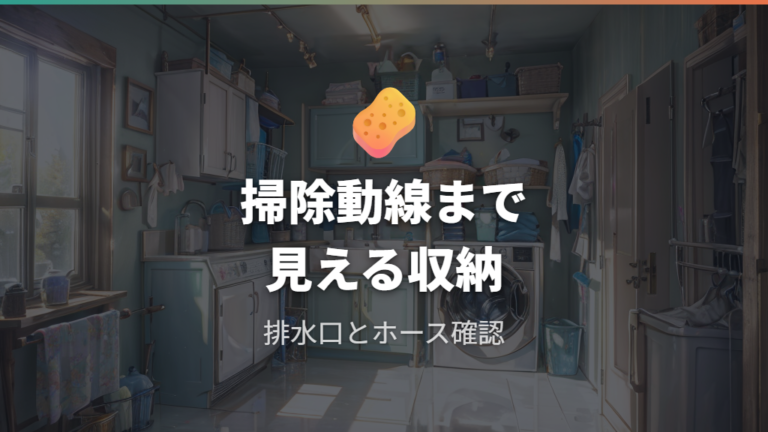 掃除しやすい配置で落下を防ぐコツ