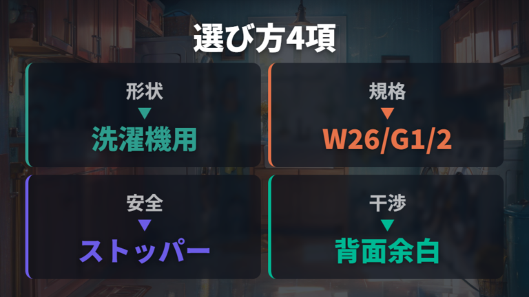 失敗しない選び方の基準は水栓形状と安全機能