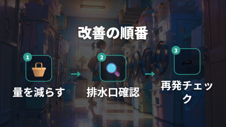 脱水不良や乾燥不良は掃除で直るか見極める