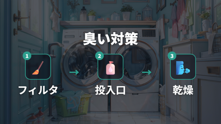 臭いとカビを防ぐ手入れを習慣化する