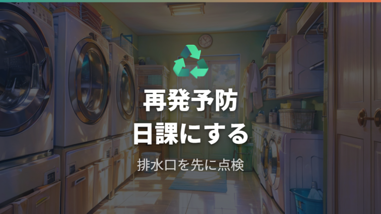 エラー予防につながるお手入れを習慣にする