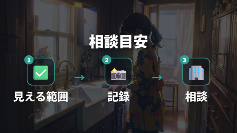 掃除しても臭うときの確認点は業者や管理会社の目安になる