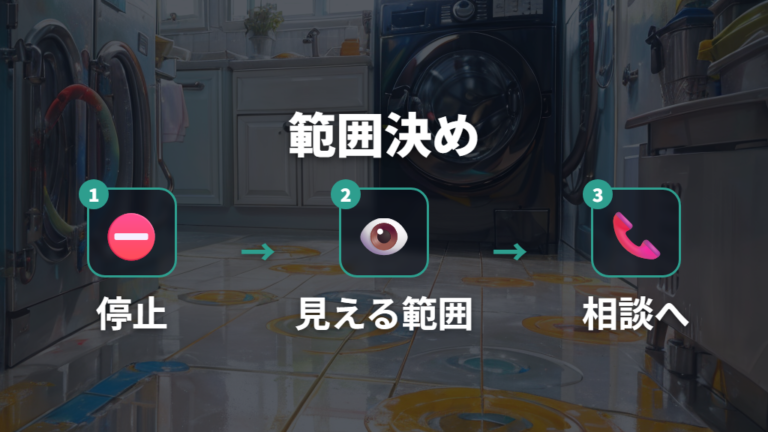 排水まわりで自分で触れる範囲と相談の線引き