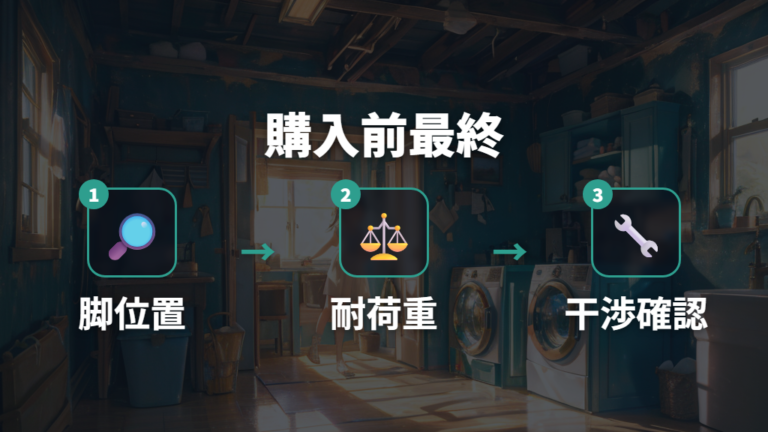 口コミで見る失敗しない選び方は最終的に自宅寸法で確かめる