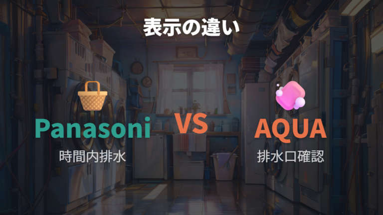 エラー表示が出たときの見方