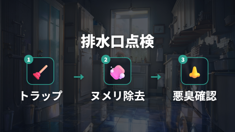 排水口まわりで起きやすい詰まり