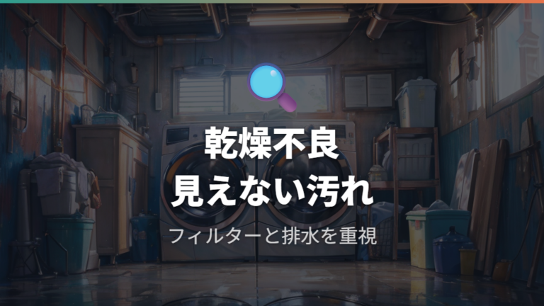 中古で失敗しやすい原因は乾燥不良と見えない汚れ