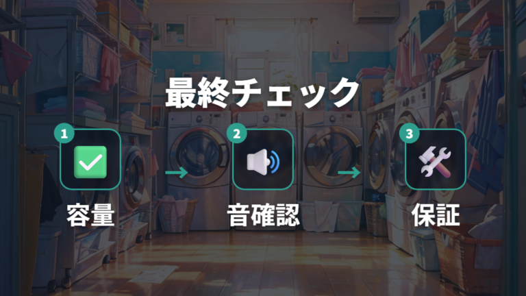 購入前チェックで後悔しやすいポイントを潰す