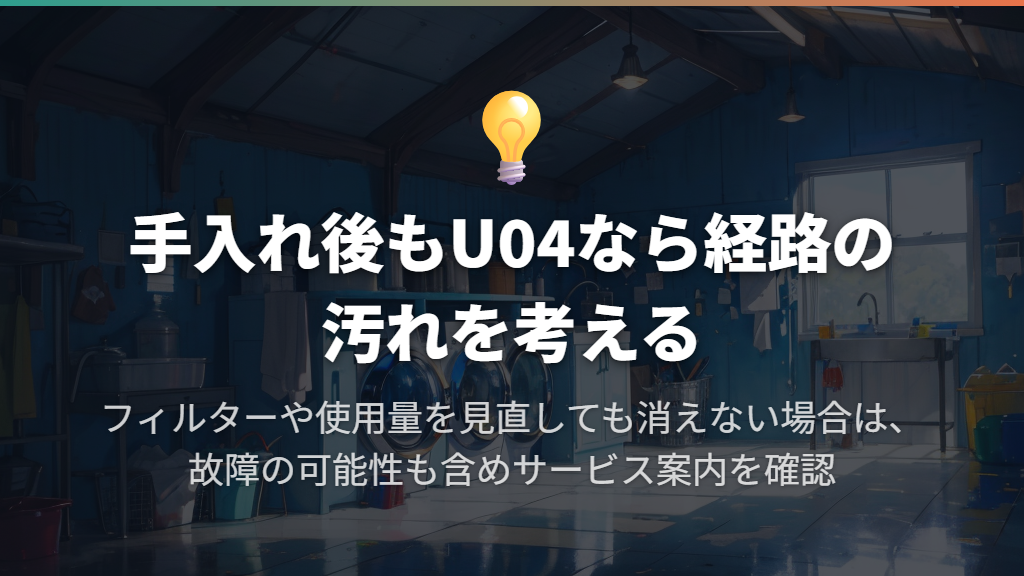 お手入れしても改善しない場合は乾燥経路の汚れも考える